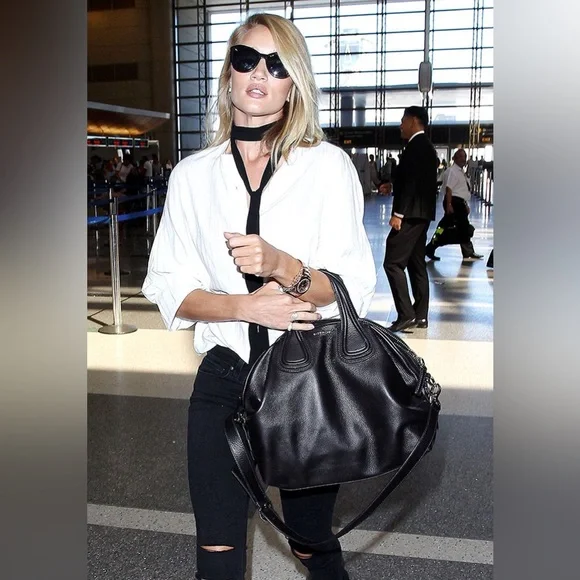 Givenchy Medium Nightingale Fur and Patent Bag - Picture 16 of 16